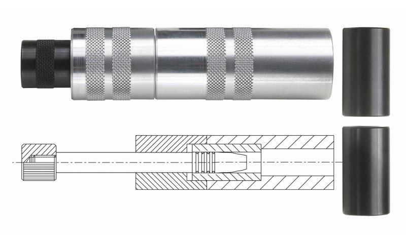 CALIBREUR DE BALLE MINIE -.577/.576 - 14.65mm/14.63mm USA515-577