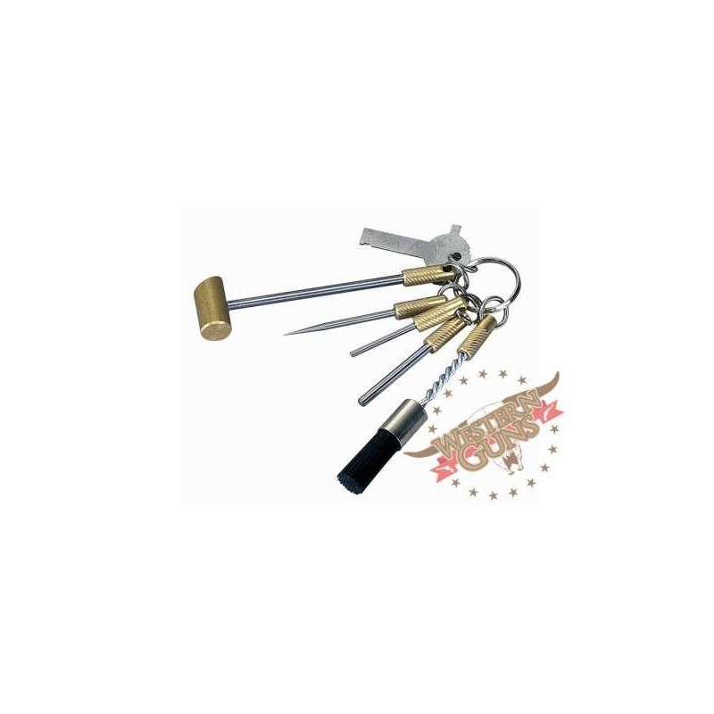 Set d’outils Pedersoli USA513 – Entretien arme à silex | WesternGuns
