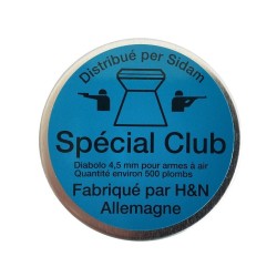 BOITE DE 500 PLOMBS SPECIAL CLUB HN CALIBRE 4.5mm