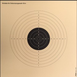 250 CIBLES T.A.R. 820 34x34cm