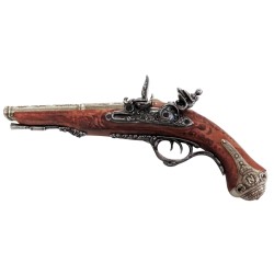 PISTOLET FRANCAIS DENIX A 2 CANONS 1806