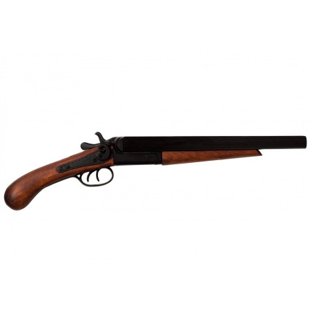 PISTOLET DENIX A DOUBLE CANON USA1868