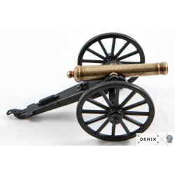 CANON DENIX GUERRE CIVILE USA 1857 AVEC SON CAISSON
