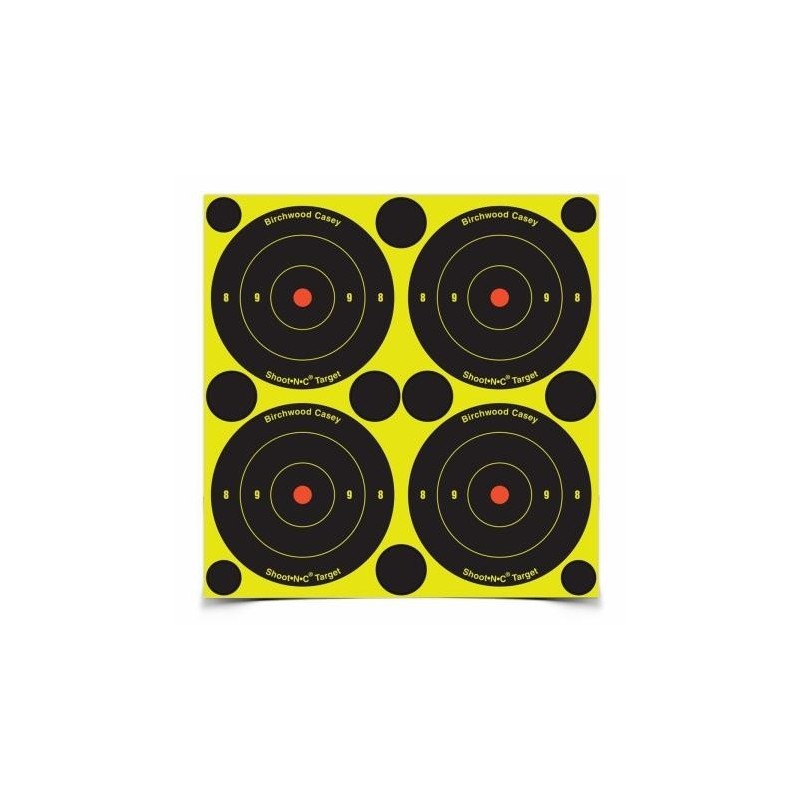 48 CIBLES AUTOCOLLANTES 3" IMPACT FLUO