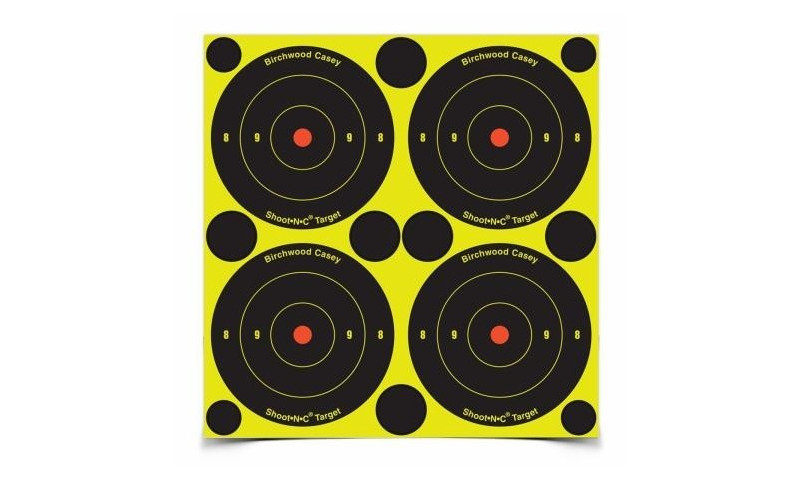 48 CIBLES AUTOCOLLANTES 3" IMPACT FLUO