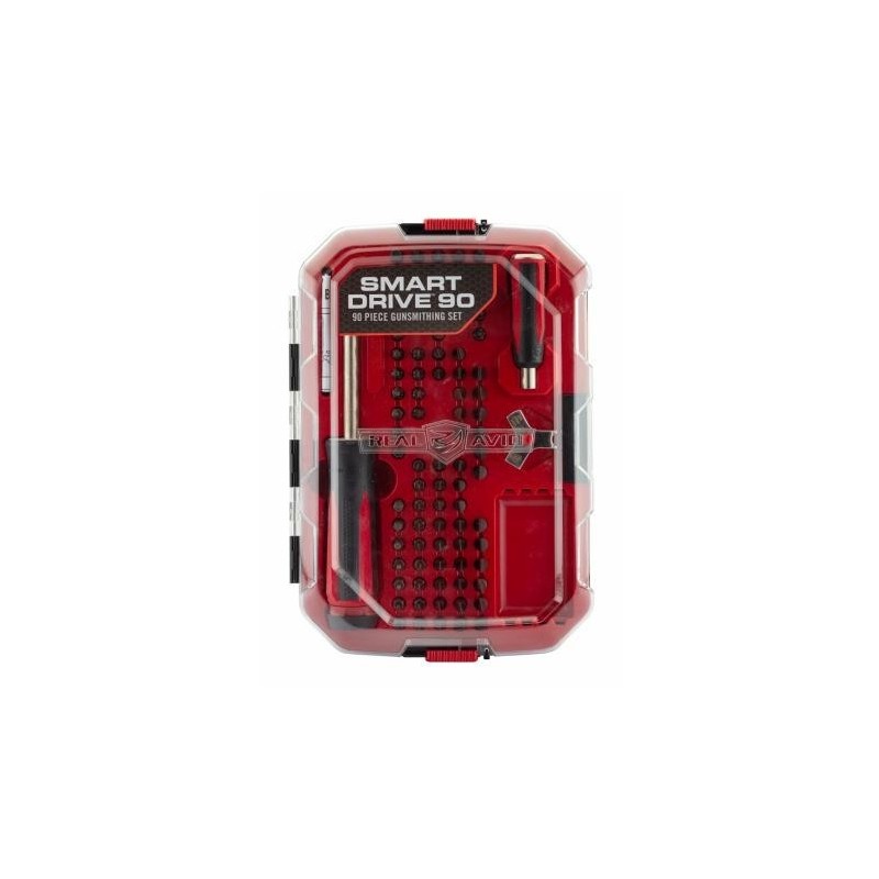 TOURNEVIS ARMURIER + 90 EMBOUTS REAL AVID SMART DRIVE 90