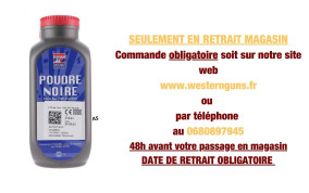 Achetez la poudre noire Vectan PNF1 500 g disponible sur WesternGuns.