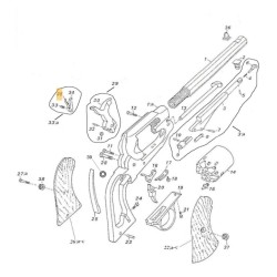 RESSORT ELEVATEUR PATTERN PEDERSOLI 0800REM-36