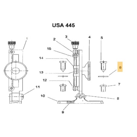 RONDELLE DIOPTRE COURT PEDERSOLI REF - M70RON5436