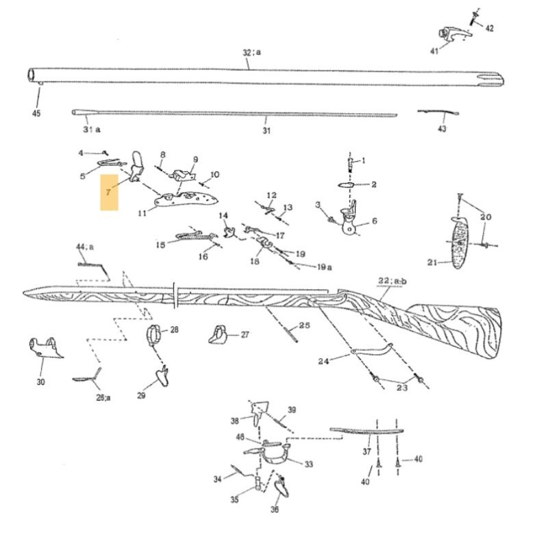 BATTERIE PEDERSOLI 1766 CHARLEVILLE MUSKET REF - 800002462