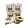 PASTILLES DE CIBLE IMPERMEABLE COULEUR TAN DOUBLE ALPHA ACADEMY